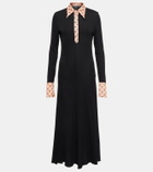 Etro Crêpe maxi dress