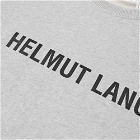 Helmut Lang Men's Core Logo Crew Sweat in Vapor Heather