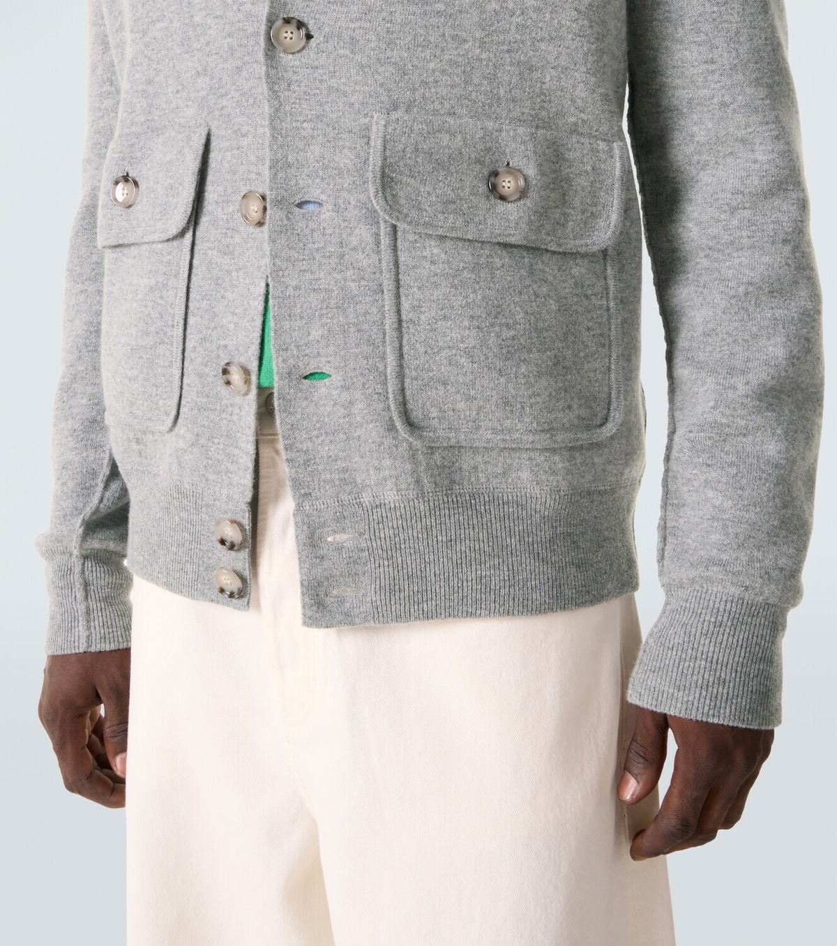 Allude Wool and cashmere jacket