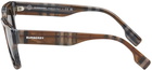 Burberry Brown Square Sunglasses