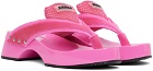 Ancuta Sarca Pink Barbie Sandals
