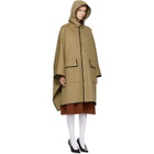 Mackintosh Beige Wool Cape Coat