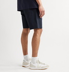 Wood Wood - Alfred Organic Cotton-Twill Shorts - Blue