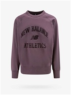 New Balance   Sweatshirt Purple   Mens