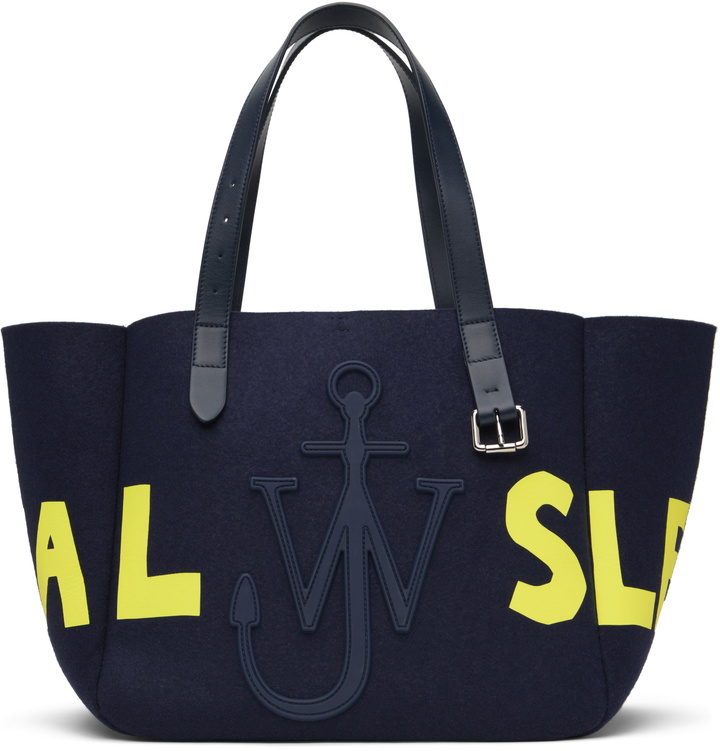 Photo: JW Anderson Navy Belt 'Real Sleep' Tote