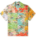 AMIRI - Camp-Collar Floral-Print Silk-Twill Shirt - Multi