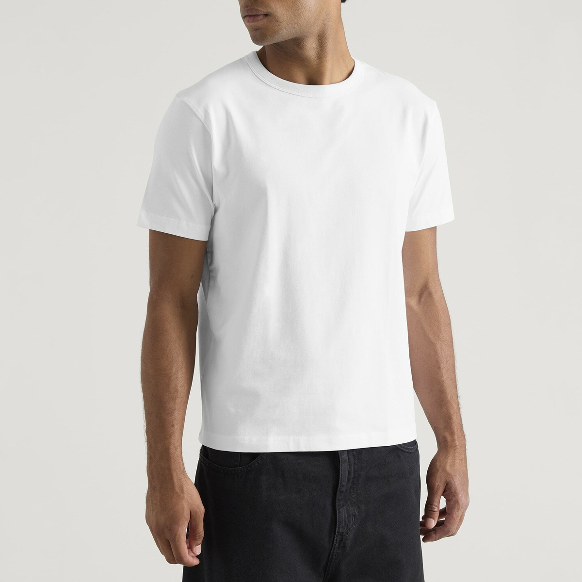 Dime Men's 2-Pack Basic T-Shirts in White