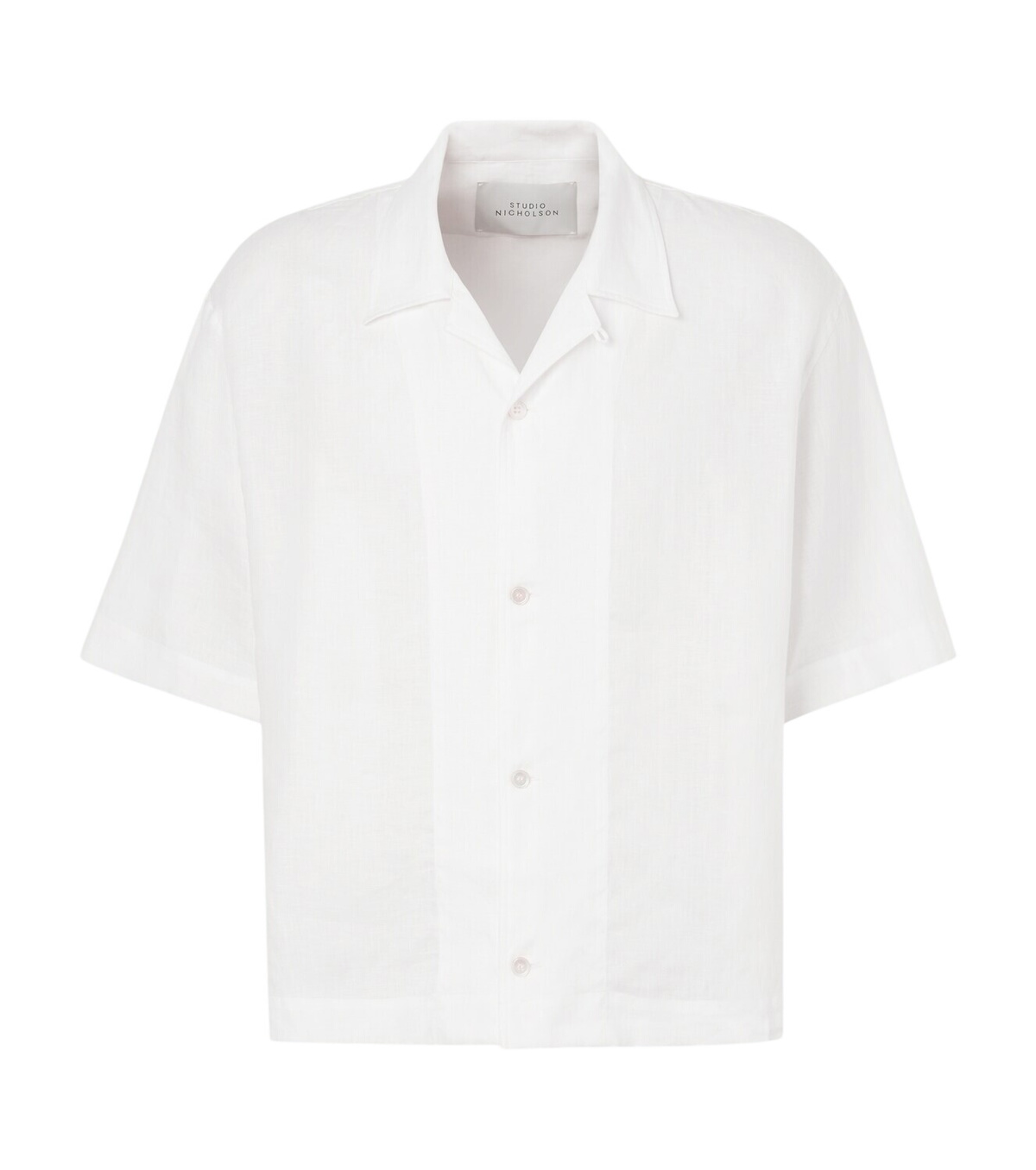 Studio Nicholson Pink Cabrilla Open Box Shirt Studio Nicholson
