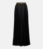 Versace - Pleated maxi skirt