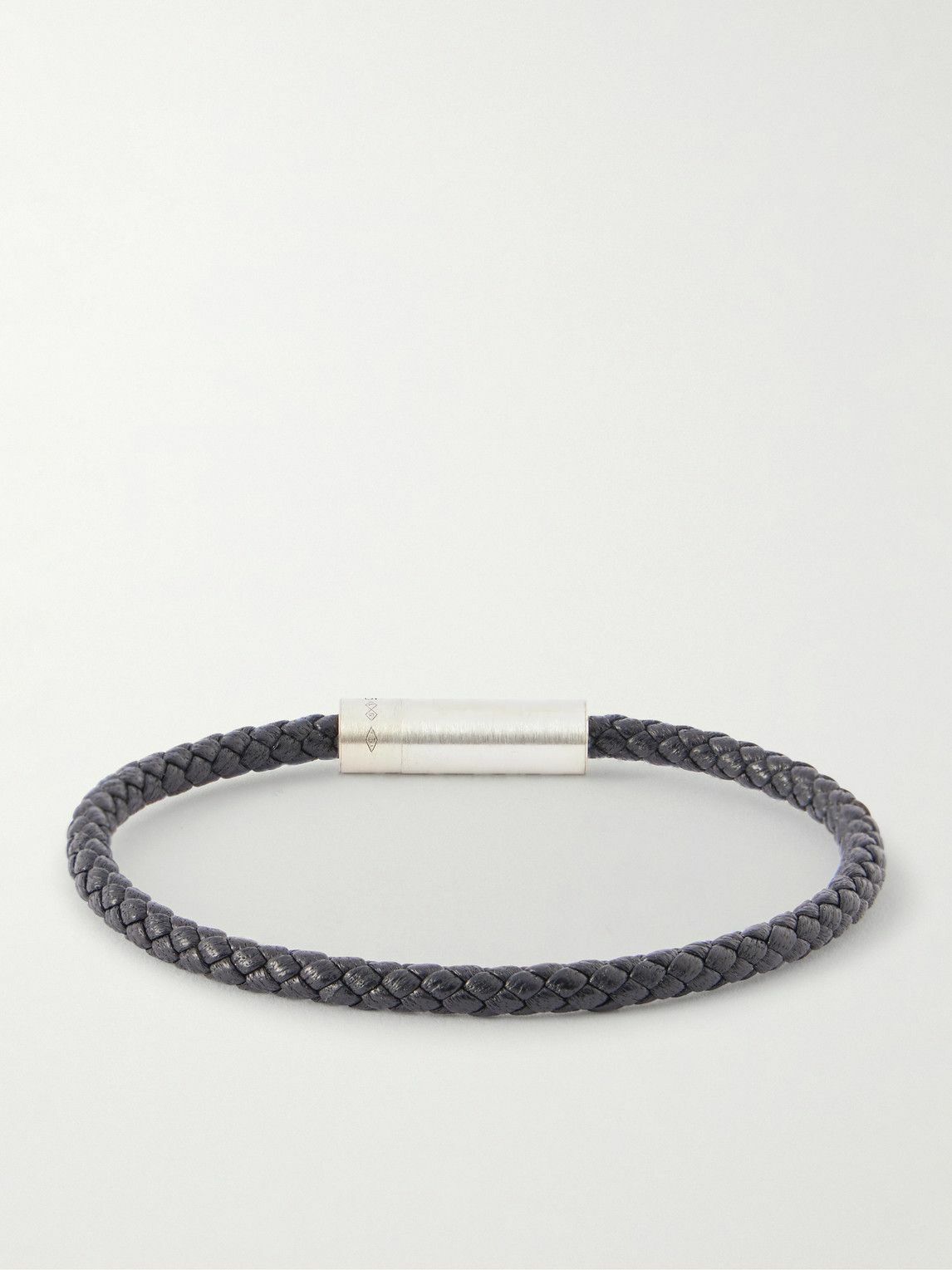 le gramme 7g 編み込みブレスレット Le Gramme 'le 7g' Technical Nato Cable Bracelet Le Gramme