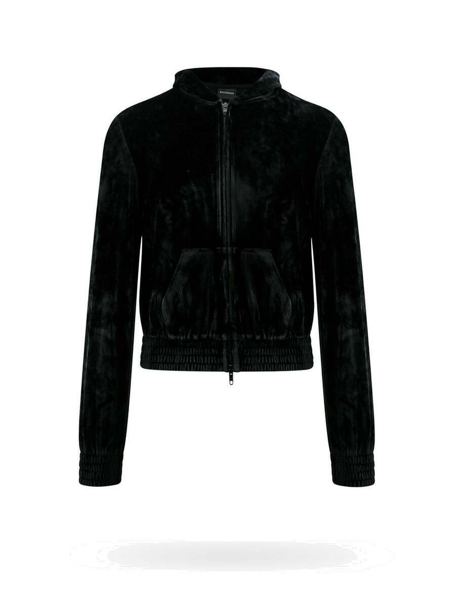 Balenciaga Black Cotton Sweatshirt main image 0