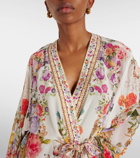 Camilla Sew Yesterday floral silk robe