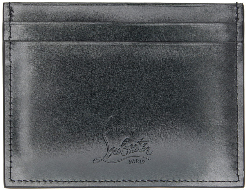 Christian Louboutin Black Kios Card Holder