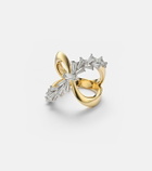Yeprem 18kt gold (750/1000) ring with diamonds
