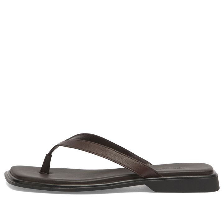 Photo: Vagabond Shoemakers Women's Izzy Leather Flip Flops in Chocolate