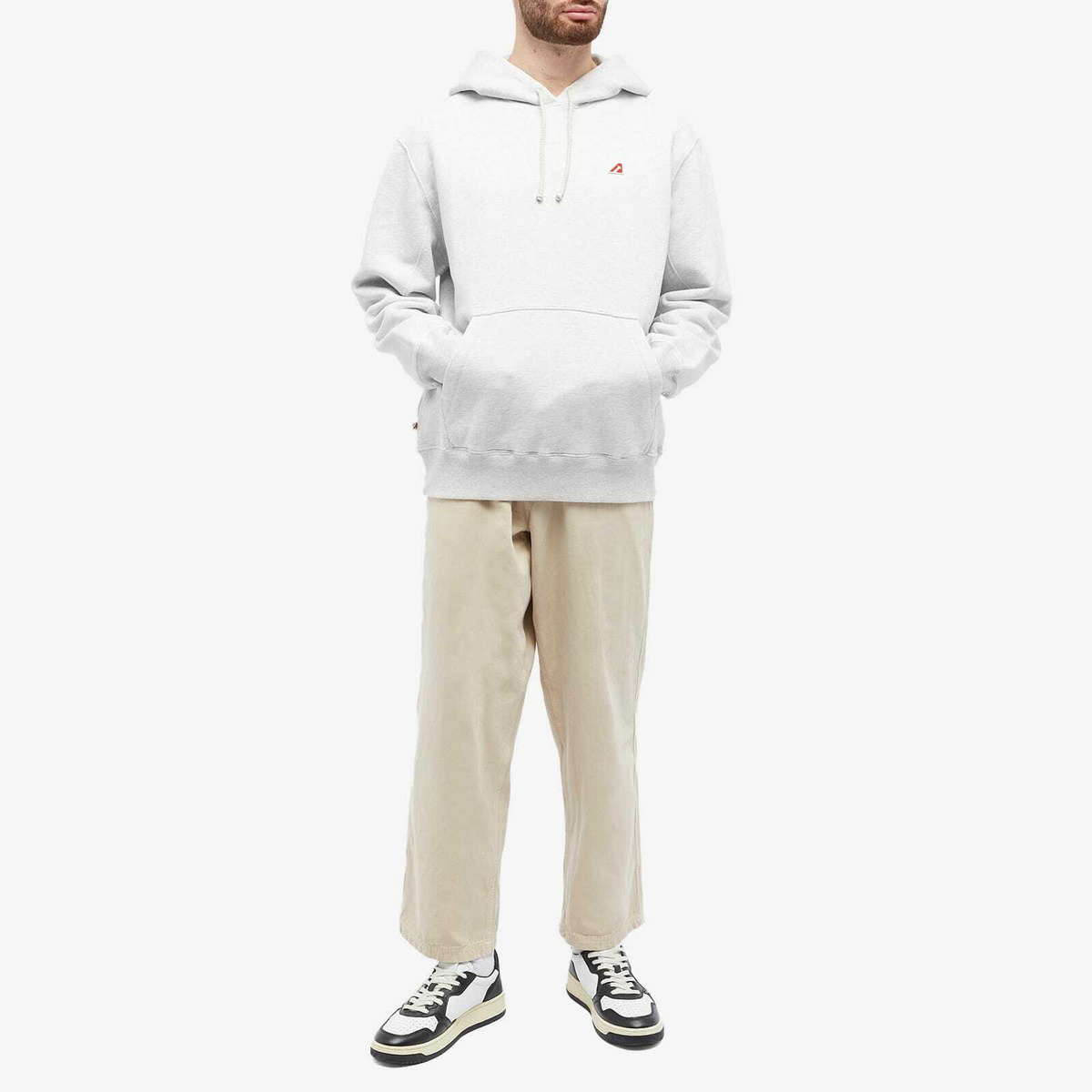 Autry Men's Ease Hoody in White