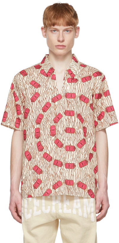 Photo: ICECREAM Beige Cotton Shirt