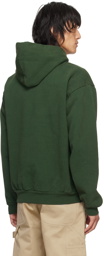 Online Ceramics Green Long Turtle Hoodie