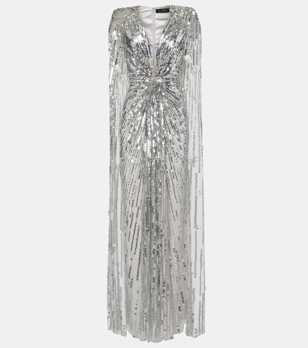 Jenny Packham Gold Rush sequined cocktail dress