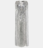 Jenny Packham Gold Rush sequined cocktail dress