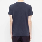 Moncler Men's Taped Seam Logo T-Shirt in Navy