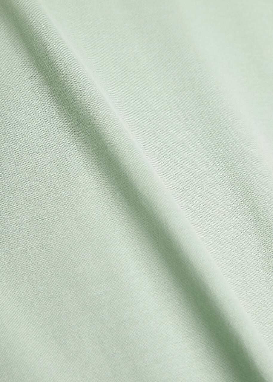 Sunspel Cotton T-shirt Light Green