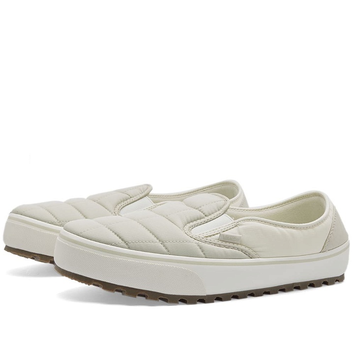 Photo: Vans Men's UA Snow Lodge Slipper Guard Sneakers in Quilted Marshmallow