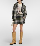 Acne Studios Checked cotton jacket