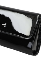 Giuseppe Zanotti Cleopatra Clutch In Black Patent Leather