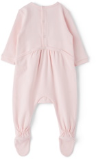 Marc Jacobs Baby Pink Bodysuit & Beanie Set