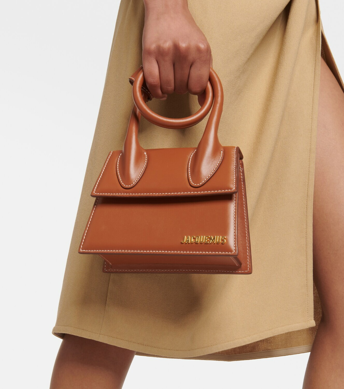 Jacquemus Le Chiquito Noeud Leather Tote Bag Jacquemus