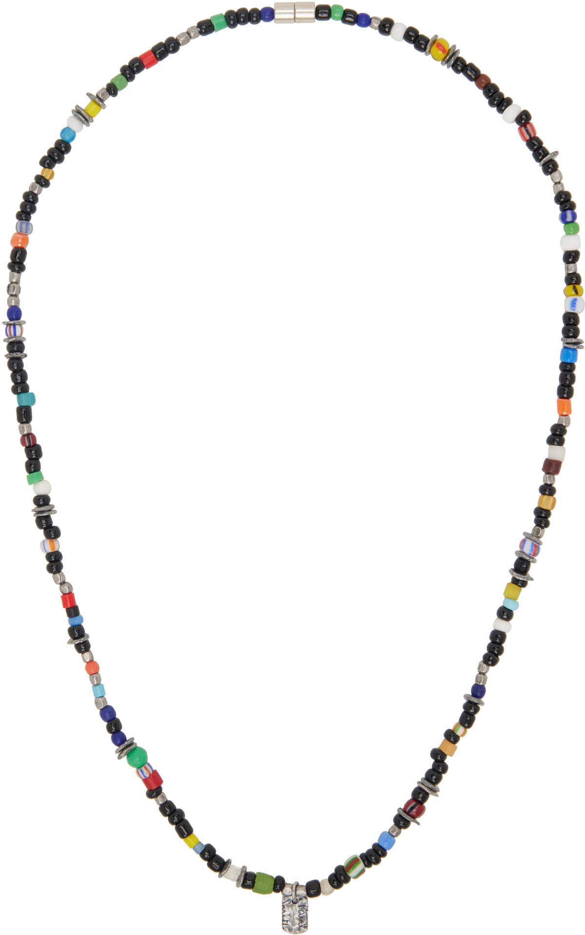 Paul Smith Multicolor Mixed Bead Necklace Paul Smith Paul Smith Multicolor Mixed Bead Necklace Paul Smith