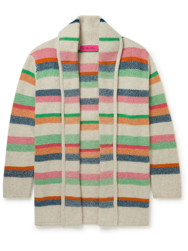 Photo: The Elder Statesman - Striped Cashmere Cardigan - Multi