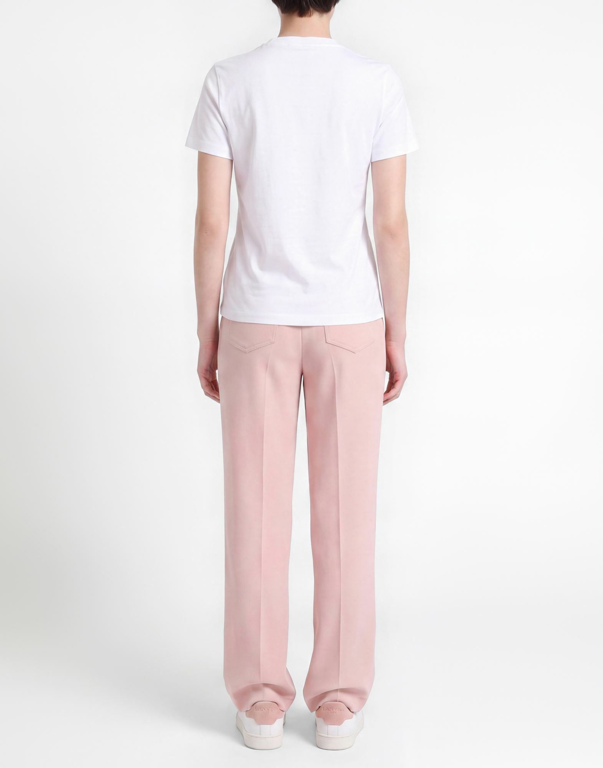Lanvin Womens T-shirt in White