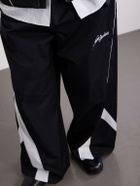 Acne Studios - Wide-Leg Cotton-Blend Sweatpants - Black