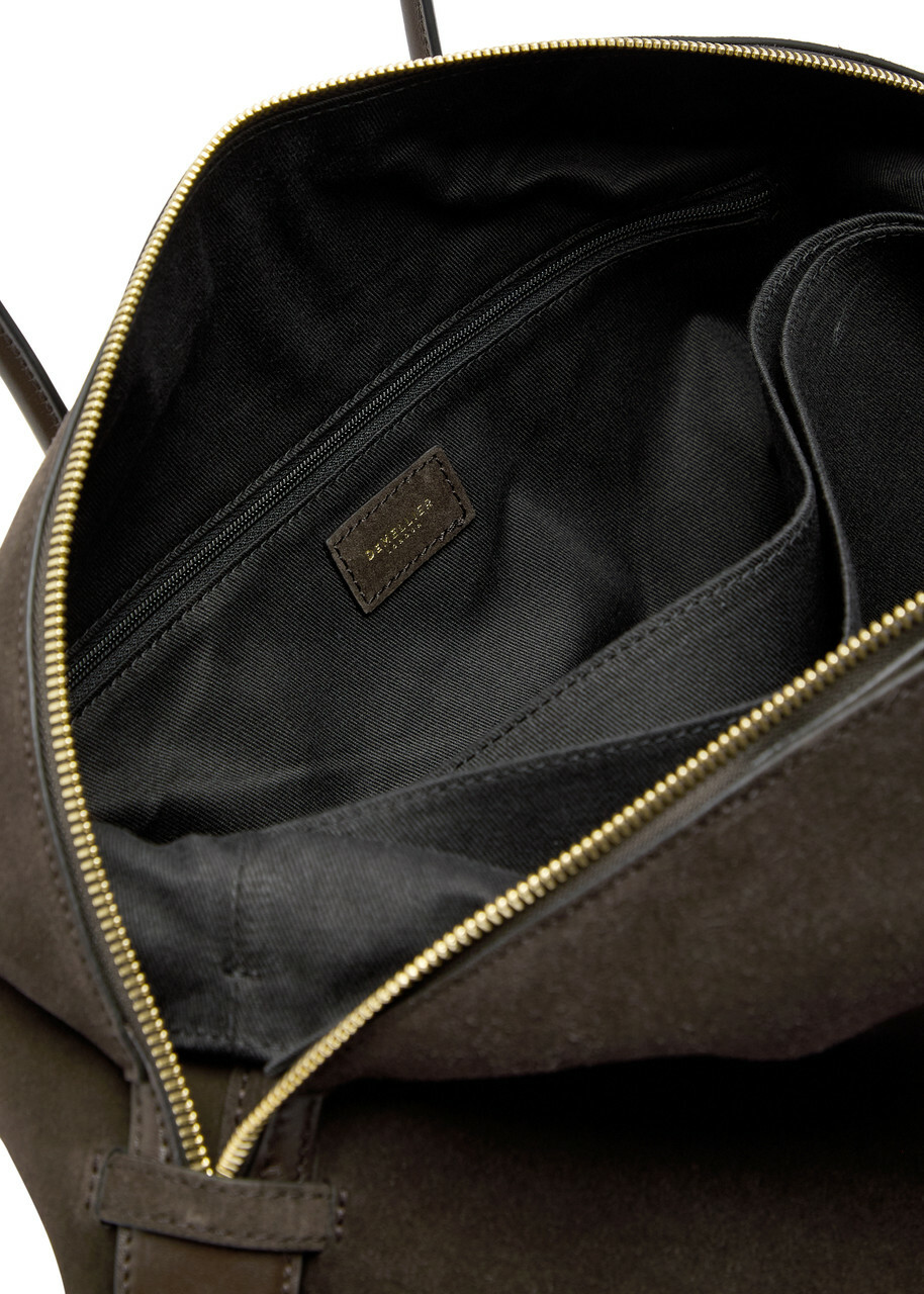 Demellier The Stockholm Suede Tote bag - Dark Brown - One Size