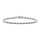 Hatton Labs SSENSE Exclusive Navy and White Tennis Bracelet