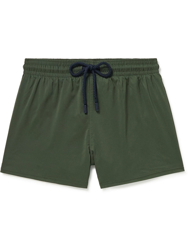 Photo: VILEBREQUIN - Man Short-Length Swim Shorts - Green