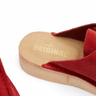 Clarks Originals Women's Desert Nomad Mule in Red Suede
