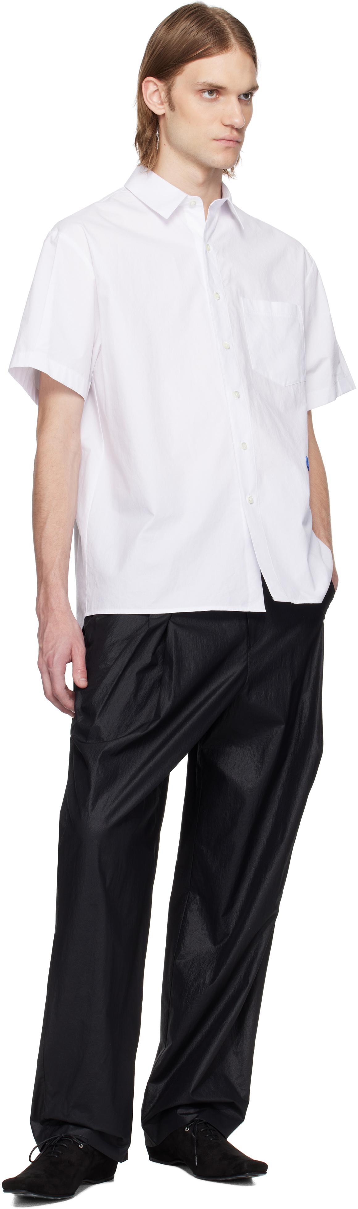 ADER error White Sig; TRS Tag Half Sleeve 01 Shirt