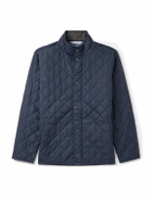 Peter Millar - Suffolk Quilted Recycled-Shell Coat - Blue
