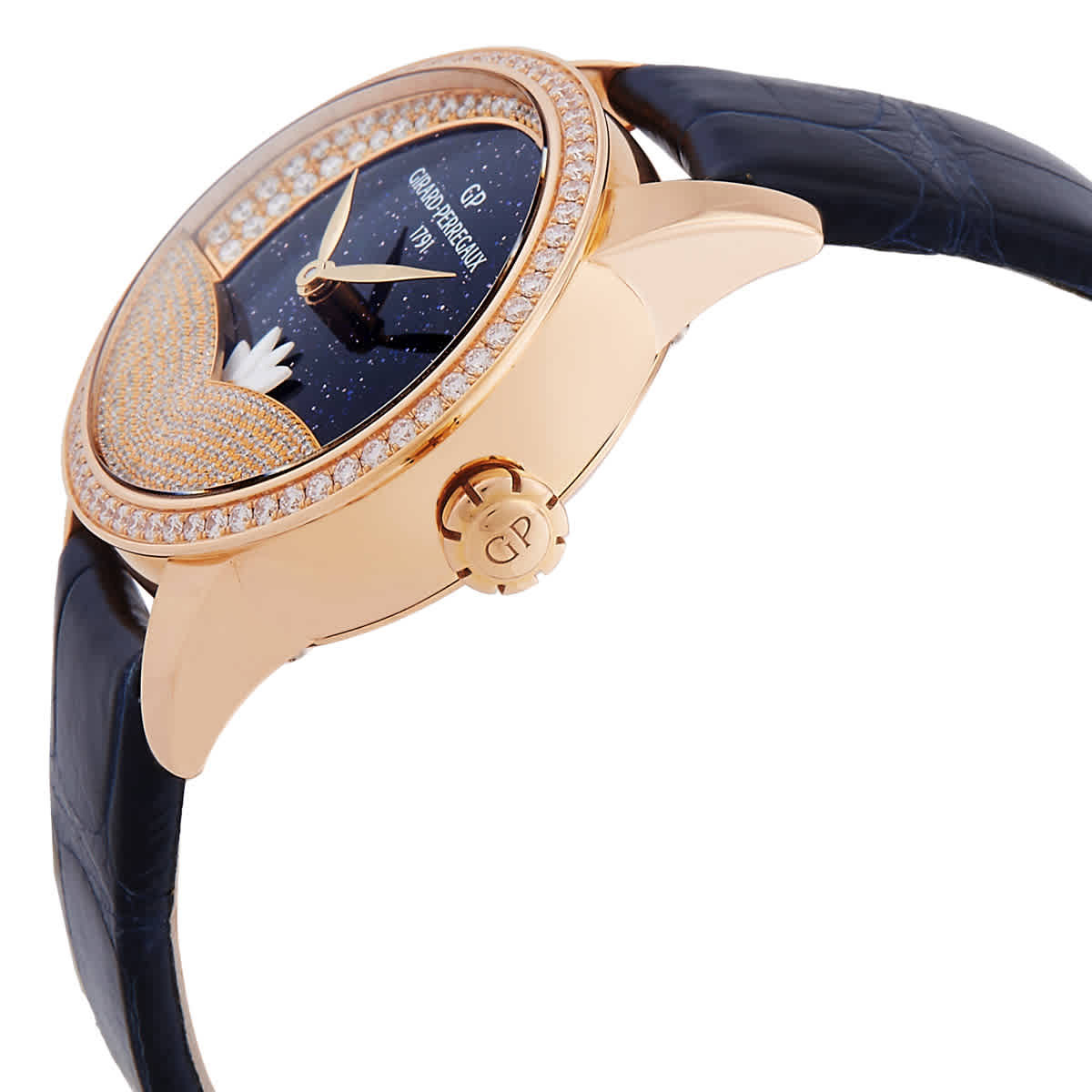 Girard Perregaux Cat's Eye Arabian Jasmin Automatic Diamond Ladies Watch 80488D52A401-CK4A