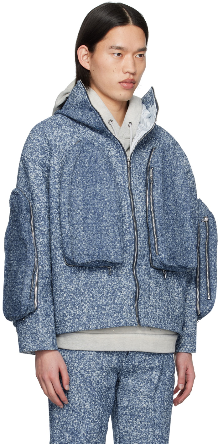 Who Decides War Blue Clandestine Denim Jacket