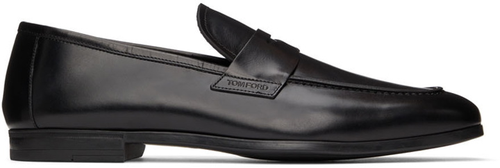 Photo: TOM FORD Black Sean Loafers