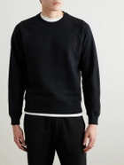 TOM FORD - Cotton-Blend Jersey Sweatshirt - Black