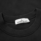 Stone Island Men's Garment Dyed Crew Sweat in Black