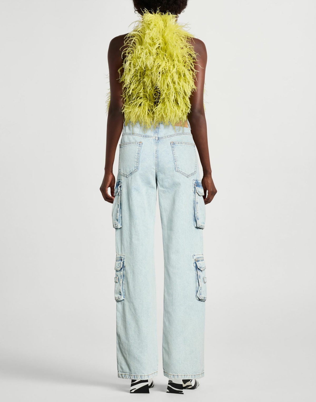 Misbhv Womens Jeans in Blue