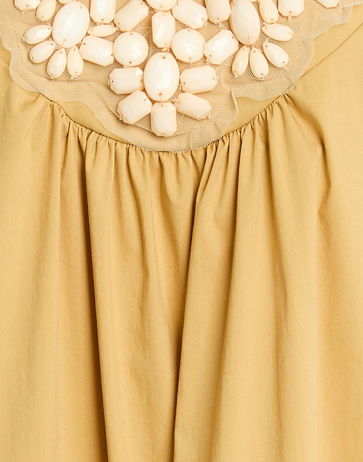 Jijil Womens Mini dress Mustard