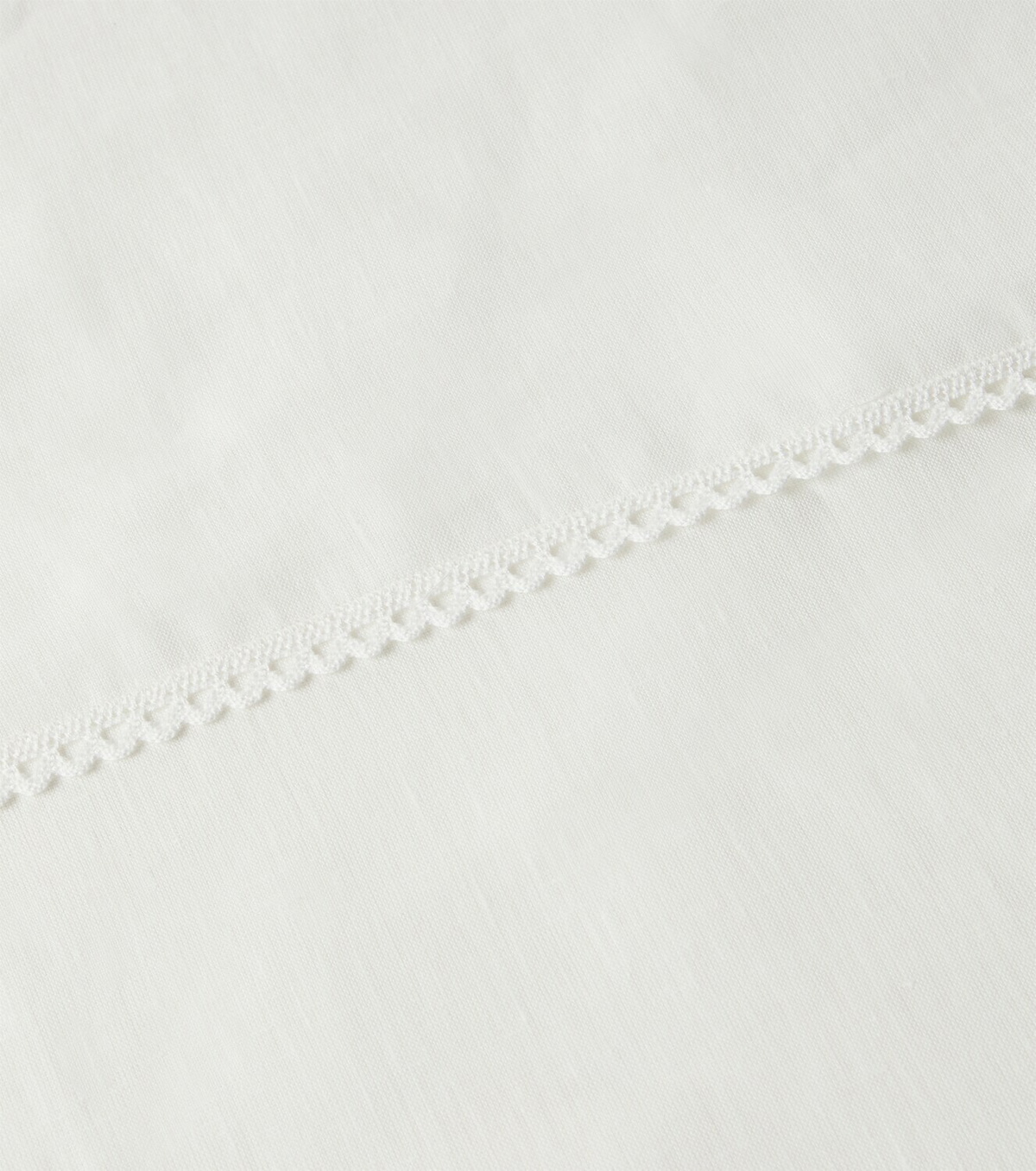 Once Milano Lace-trimmed tablecloth