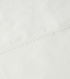Once Milano Lace-trimmed tablecloth